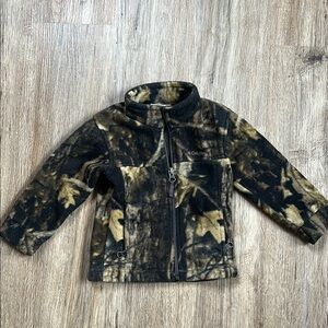 Columbia Brown and Cream Puffer Jacket